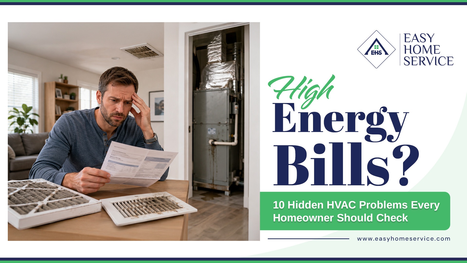 High Energy Bills? 10 Hidden HVAC Problems Every Homeowner Should Check