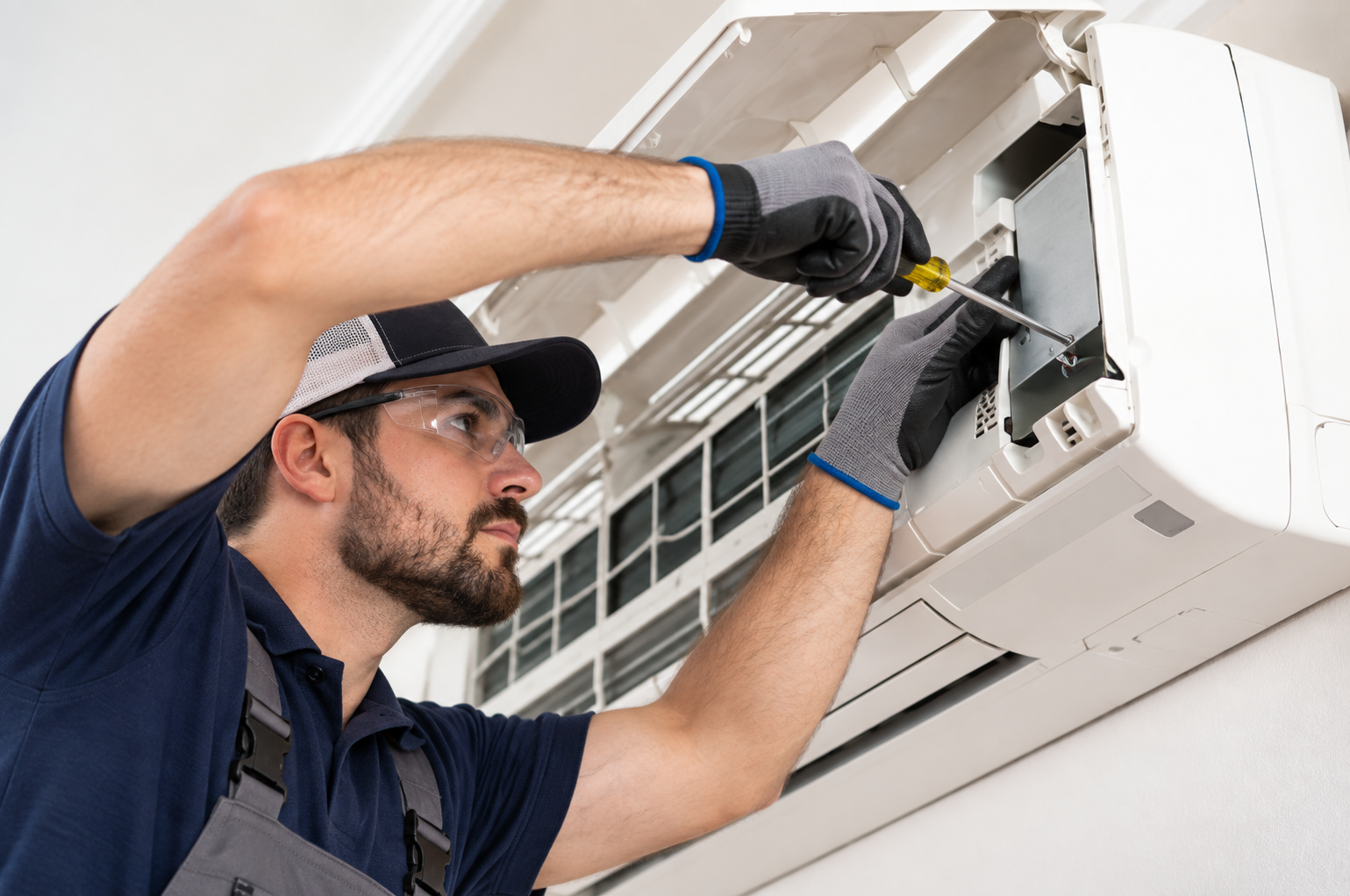 HVAC ductwork and airflow affecting heating and cooling system efficiency
