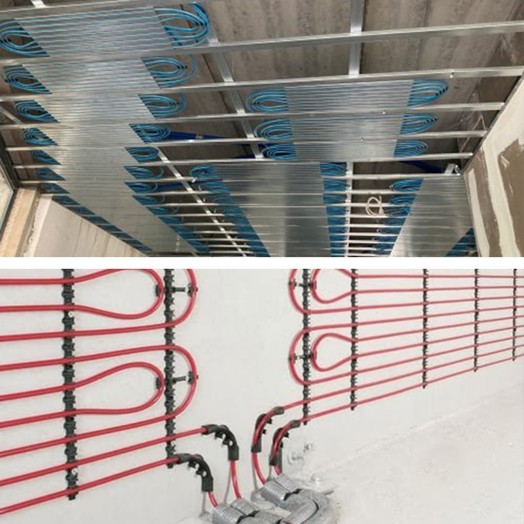 Residential heating systems & Hydronic Wall & Ceiling Panels: