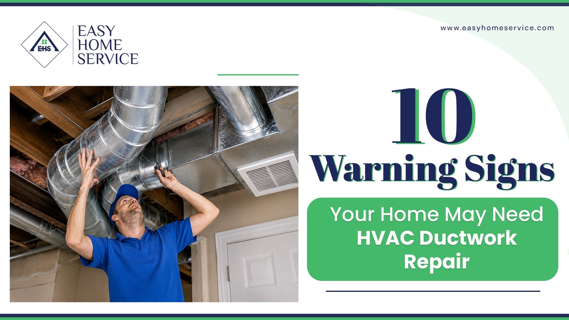 10 Warning Signs Your Home May Need HVAC Ductwork Repair
