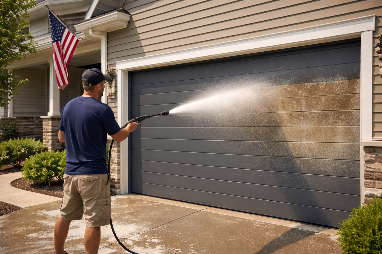 Garage Area Cleaning
